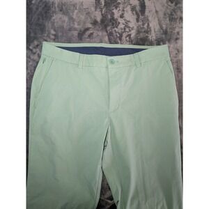 Vineyards Vines OTG Pants Mens 34X32 Green On The Go Performance Office Golf